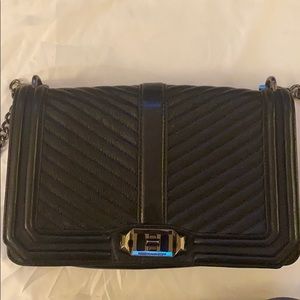 Rebecca Minkoff Black Mini Mac Satchel